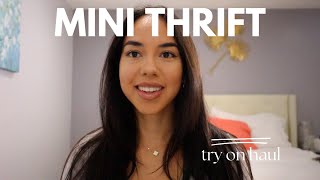 Thrift Try On Haul [upl. by Erapsag147]