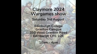 Claymore 2024 Wargames Show Gallery [upl. by Bowes]