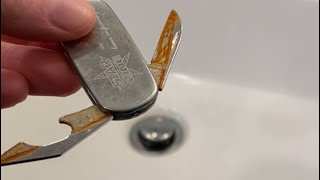 Pocketknife Cleaning and Rust Restoration [upl. by Greggory]