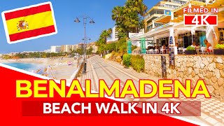 BENALMADENA  Tour of Benalmadena near Malaga on the Costa Del Sol Spain 4k [upl. by Naesar]