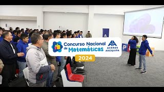 Concurso Nacional de Matemáticas 2024 [upl. by Wymore]