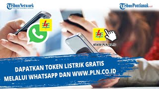 Dapatkan Token Listrik Gratis melalui Whatsapp dan wwwplncoid [upl. by Eneladgam]