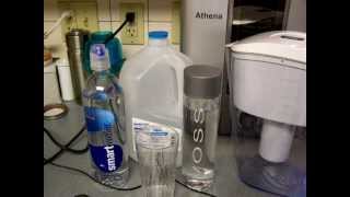 Bottled Water vs WellBlue PH Ionizer Pitcher  Part 1 [upl. by Harsho]