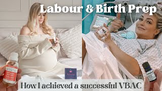 My Labour amp Birth Prep Tips  How I achieved a successful VBAC  Birth Tips UK [upl. by Adebayo908]