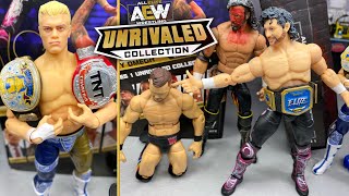 AEW UNRIVALED 1 KENNY OMEGA amp CODY ACTION FIGURE REVIEW [upl. by Forbes777]