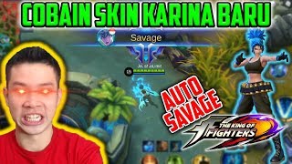 COBAIN SKIN KARINA BARU KING OF FIGHTER AUTO SAVAGE [upl. by Culver]