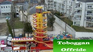 Toboggan Lespinasse offride Troyes France [upl. by Tilagram368]