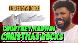 Courtney Hadwin  Christmas Rocks Official Audio REACTION VIDEO courtneyhadwin christmassongs [upl. by Llirred]