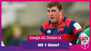 EnergiaAIL Highlights Men’s Round 3 UCD v Clontarf [upl. by Rojas779]