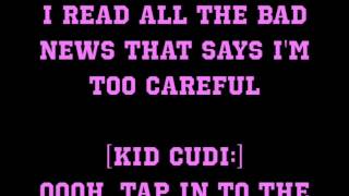 Kid Cudi  By Design ft Andre Benjamin Full HD Song Lyrics [upl. by Service]