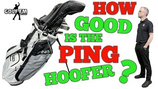 PING HOOFER STAND BAG 2024 HOW GOOD IS THE PING HOOFER [upl. by Edmea]