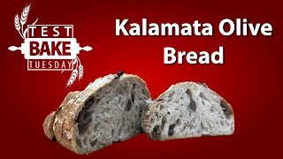 Test Bake Tuesday  Kalamata Olive Bread Spiral Mixer Deck Oven [upl. by Hiller]