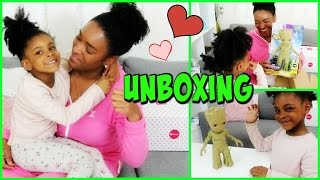 UNBOXING MERE et FILLE TestaBox BébéGroot  En attendant le lit de Mae [upl. by Carole916]