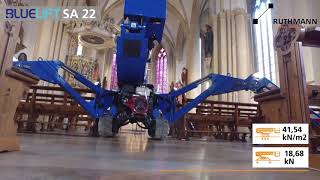 RUTHMANN BLUELIFT SA22 spiderlift [upl. by Earaj269]