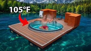 I Built a Floating Hot Tub [upl. by Anihpled]