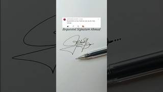 Learn Ahmad Signature Design  Elegant Calligraphy amp Handwriting [upl. by Alusru]