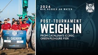 WHOW 2024 Tournament WeighIn from Catalina Island Livestream [upl. by Kerekes]