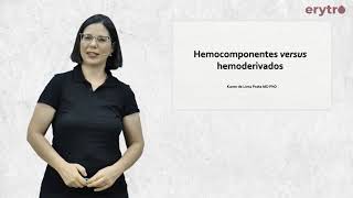 Hemocomponentes versus Hemoderivados [upl. by Tyika]