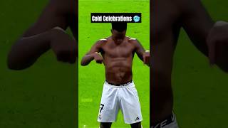 Silent Celebrations 🥶 shorts football [upl. by Ayotak]