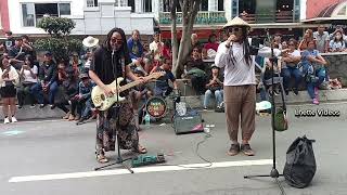 OBLA DA OBLA DI REGGAE SET GO SUNDAY BUSKING [upl. by Aihsek]