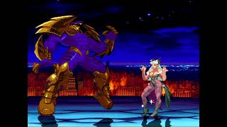 MUGEN USA Vegatron Delicious Targets  Master Morrigan Aensland KAZ [upl. by Melmon11]