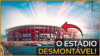 O Estádio totalmente desmontável da COPA 2022 do QATAR [upl. by Karyn]