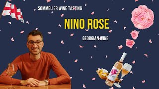 Sommelier tastes Georgian wine  Nino Rose KonchoampCo [upl. by Ebenezer]