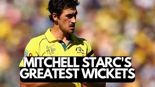 Mitchell Starc Best Bowling Yorkers amp Swinging Wicket Compilation [upl. by Lezti]