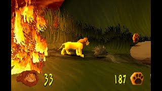 PS1 The Lion King Simbas Mighty Adventure FULL GAME Longplay [upl. by Ackerley79]