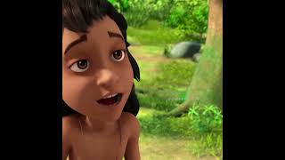 KAA THAK GAYA powerkidsshorts junglebook mowgli junglebookinhindi baloo [upl. by Ardella]