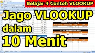 4 Macam Rumus VLOOKUP [upl. by Suoirtemed]