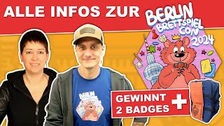 BerlinCon Brettspiel Con 2024 Infos  Gewinn Berlin Con Brettspielmesse News Alex Hunter amp Friends [upl. by Idnaj]