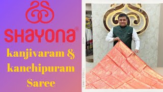 A excellent wedding exclusive saree in kanjivaram amp kanchipuram shayona ahmedabad  online saree [upl. by Rennane446]