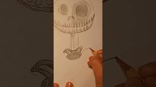 Jack Skellington Drawing Tutorial Above [upl. by Let]