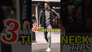 Mens Turtleneck Tips viral turtleneck mensfashion [upl. by Nered291]