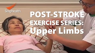 PostStroke Exercises Part 1 Upper Limb [upl. by Hume171]