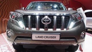 2014 Toyota Land Cruiser Prado 150  Exterior and Interior Walkaround  Geneva Motor Show 2014 [upl. by Orelia]