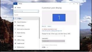 Windows 10  How To Change Screen Resolution and Size [upl. by Eisus]