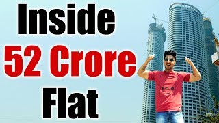 MUMBAI TALLEST SKYSCRAPER TOUR  52 Crore Luxury Apartment from Inside [upl. by Zetneuq]