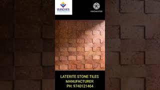 LATERITE STONE TILES 12X7 INCH MANUFACTURER IN BANGALORE PH 9343566889 [upl. by Arlana]