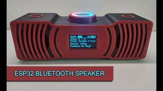 Homemade ESP32 powered BLUETOOTH Speaker [upl. by Aicilaanna]