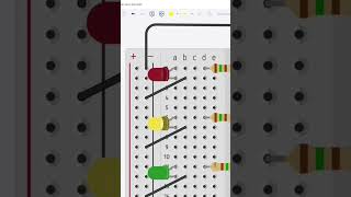 TinkerCad Traffic Light Tutorial with Arduino arduino tinkercad education arduinoprogramming [upl. by Benoit696]