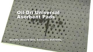 Universal Absorbent Pads [upl. by Aneema]