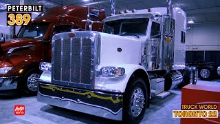 2023 Peterbilt 389 78inch Sleeper  Exterior And Interior  Truck World 2022 Toronto [upl. by Dyun86]