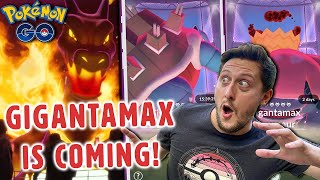 GIGANTAMAX Is COMING Everything YOU NEED To Know About Gigantamax in Pokémon GO [upl. by Nnylarat]