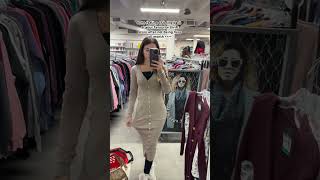 Thrift stores try on haul thrifting thriftstorefinds thriftstore relatable girlhood shopping [upl. by Yesnikcm]