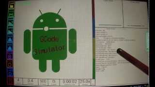 GCodePrintr for Android Screencast [upl. by Fesoy]