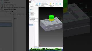 PowermillPlaneado de carasMecanizado de curvas tutorial cadsoftware cadcam cncsoftware [upl. by Piderit]