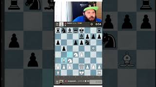 Sicilian Najdorf Bishop Sac 🐦♟️siciliandefense sacrifice [upl. by Llenreb]