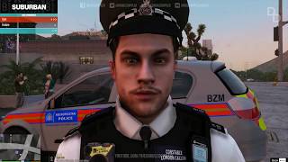 GTA 5 MODS UK POLICE  LSPDFR THE BRITISH WAY 195 [upl. by Ameen574]